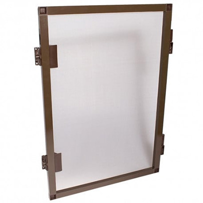 Plase insecte cu balama și ramă metalică