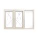 Fereastra PVC 3 canate, oscilobatant stanga-oscilobatant dreapta-canat fix