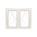 Fereastra PVC 2 canate mobile, montant fix