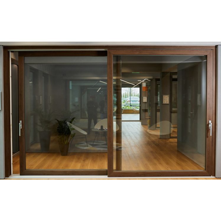 Ușă culisantă din PVC, 2 canate mobile, Barrier 85 Glissandor, 4010 X 2500 mm