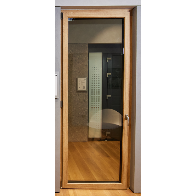 Ușă balcon cu cercevea coplanară, Barrier 95 NEO, 990 x 2500 mm