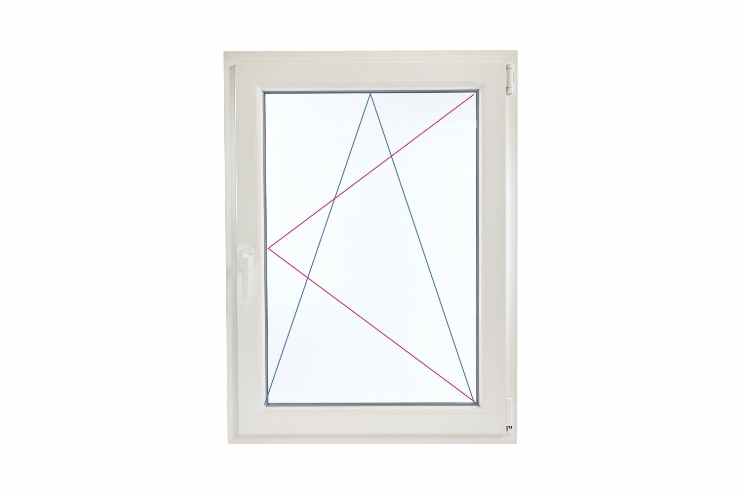 Fereastra PVC 1 canat, deschidere dreapta