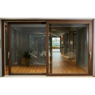 Ușă culisantă din PVC, 2 canate mobile, Barrier 85 Glissandor, 4010 X 2500 mm