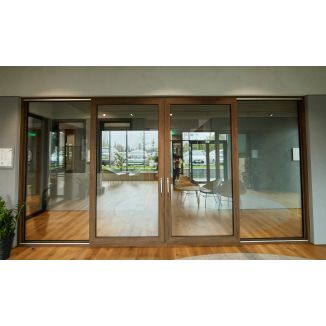 Ușă culisantă din PVC, în același plan, Barrier Smart Slide 75, 4000 X 2500 mm