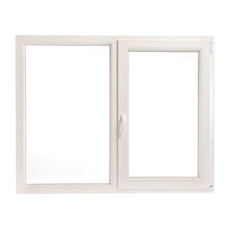 Fereastră PVC Rehau cu geam termopan, Barrier VIVA, culoare alb, 1160x1160 mm, 2 canate, protectie termică, oscilobatanta, Warm Edge, 5 camere, 2 garnituri