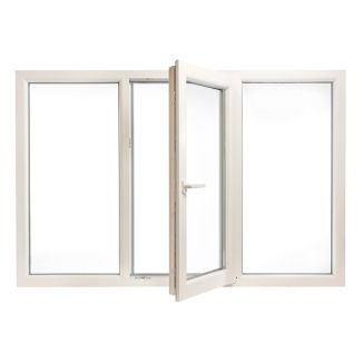 Fereastră PVC Rehau cu geam termopan, Barrier VIVA, culoare alb, 1760x1160 mm, 3 canate, protectie termică, oscilobatanta, Warm Edge, 5 camere, 2 garnituri