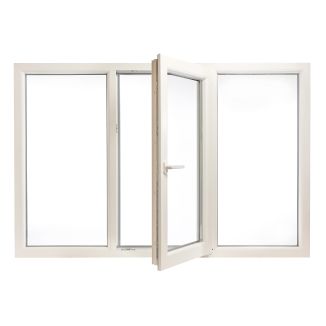 Fereastră PVC cu geam termopan, Barrier 70, 1160x1760 mm, profil Rehau 70 mm, 3 canate, sticlă 4LowE, oscilobatant dreapta, 5 camere